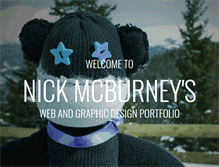 Tablet Screenshot of nickmcburney.co.uk